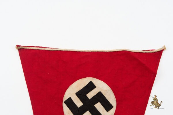 NSDAP Small Flag Pennant - 17" x 11'' - Image 4