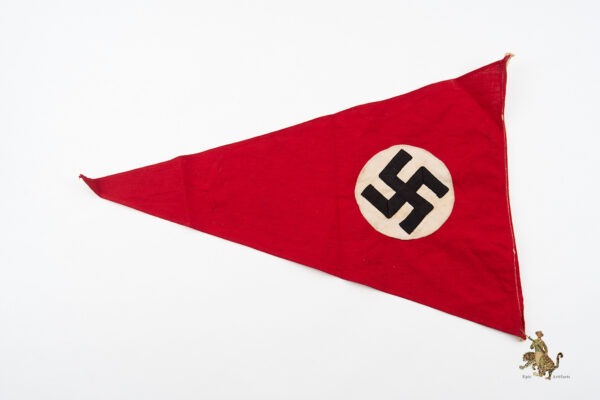 NSDAP Small Flag Pennant - 17" x 11'' - Image 5