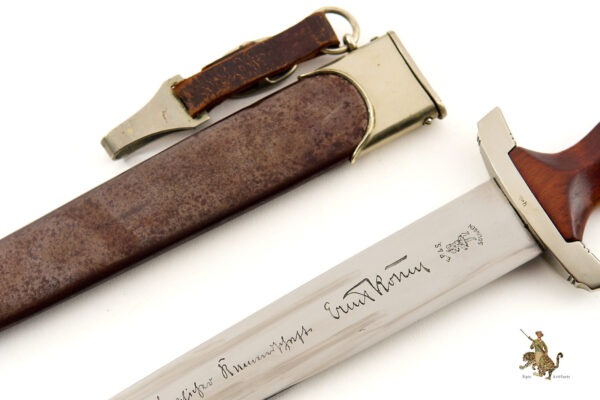 Early SA Röhm Dagger – Full Dedication – E. P. & S. - Image 6