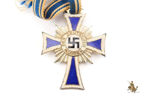 Silver Mother's Cross with Ribbon - Image 3