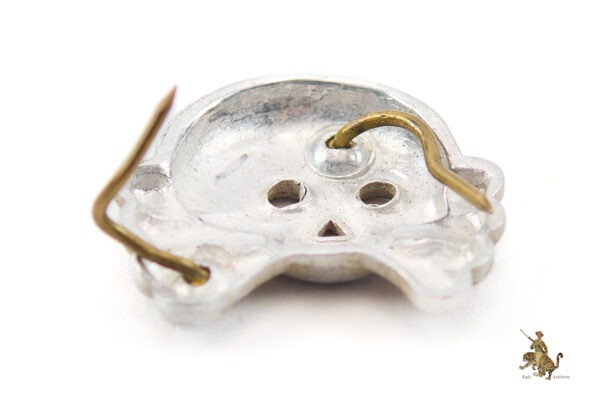 Early Panzer Skull Collar Tab Insignia - Image 4