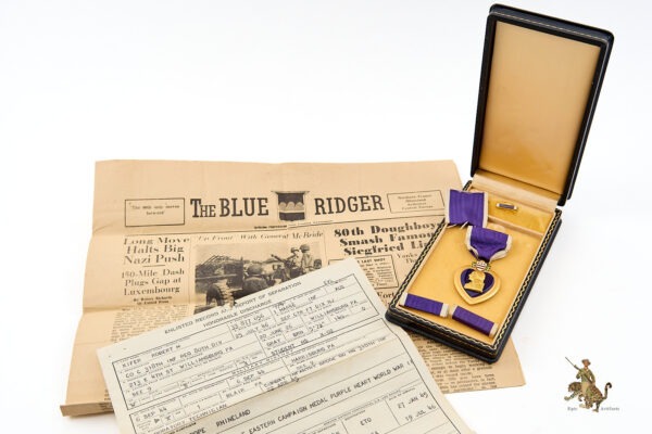 WWII Purple Heart Grouping - Image 3