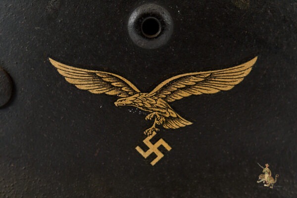 Luftwaffe M40 Single Decal Helmet - SE66 - Image 9