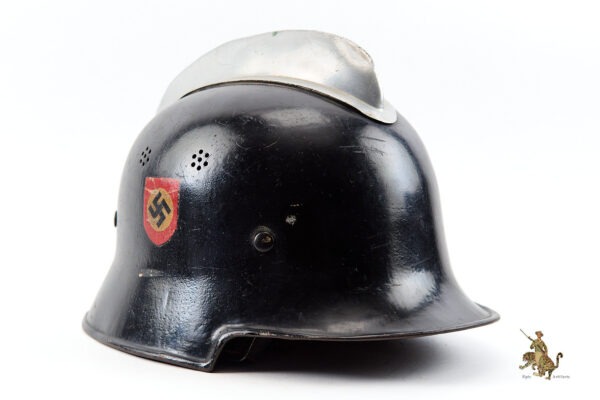 M34 Fireman Double Decal Helmet - Image 6