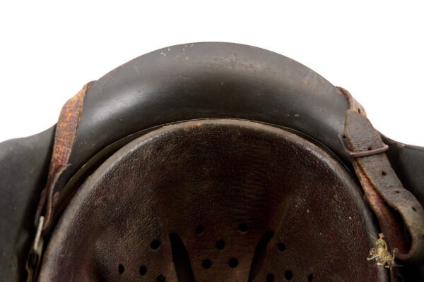M42 Heer Helmet - Hand Painted Decal with Chin Strap - Image 12
