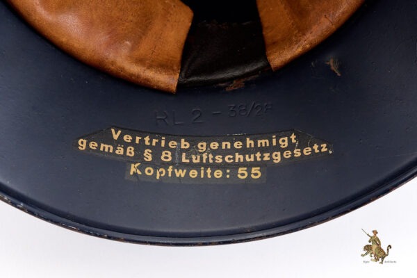 Luftschutz M38 3 Piece Gladiator Helmet - Image 10