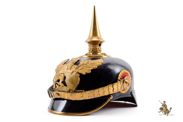 Imperial Baden Officer Pickelhaube Spiked Helmet