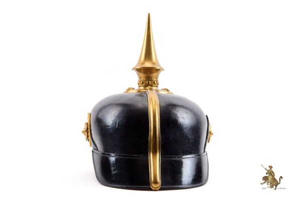 Imperial Baden Infantry Officer Pickelhaube Helmet - Image 4