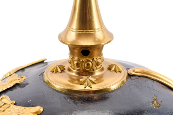 Imperial Baden Infantry Officer Pickelhaube Helmet - Image 10