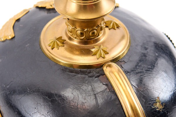 Imperial Baden Infantry Officer Pickelhaube Helmet - Image 12