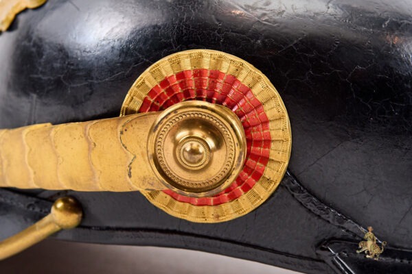 Imperial Baden Infantry Officer Pickelhaube Helmet - Image 16