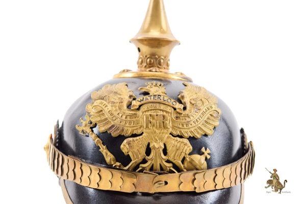 Imperial Hannoverian 165th Infantry Regiment Officer Pickelhaube - Image 8