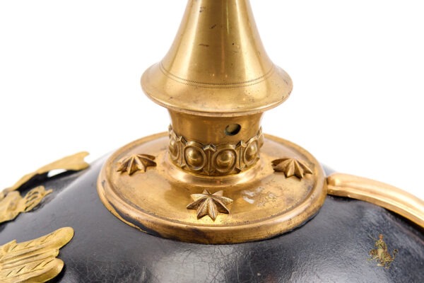 Imperial Hannoverian 165th Infantry Regiment Officer Pickelhaube - Image 11