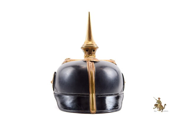 Imperial Bavarian Officer Pickelhaube Helmet - Image 4