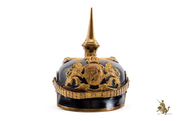 Imperial Bavarian Officer Pickelhaube Helmet - Image 7