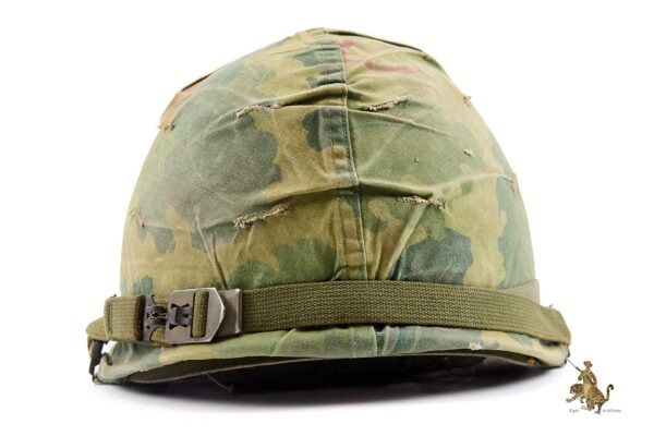 Vietnam US M1 Helmet with Mitchell Cover - Image 7