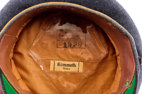 Luftwaffe Fallschirmjäger Flight EM Visor - Named - Image 17