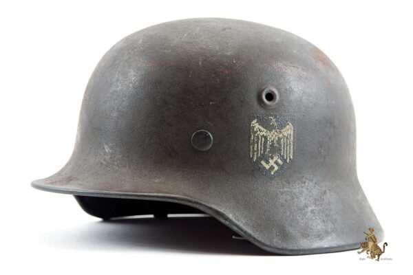 Heer M40 Single Decal Helmet - Q62