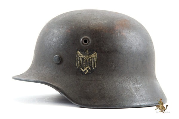 Heer M40 Single Decal Helmet - Q62 - Image 3