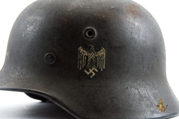 Heer M40 Single Decal Helmet - Q62 - Image 8