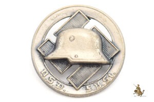 NSD FBSt Stahlhelm Membership Pin