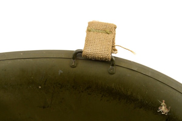 Early M1 St. Clair Low Pressure Liner and Fixed Bale Helmet - Image 12