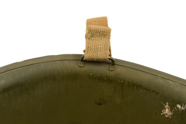 Early M1 St. Clair Low Pressure Liner and Fixed Bale Helmet - Image 13