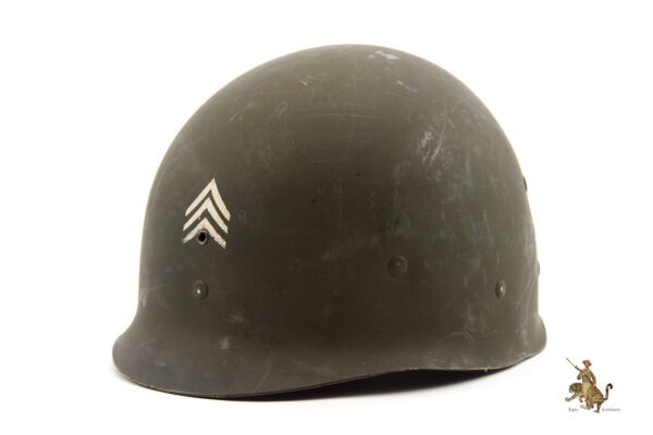 Early M1 St. Clair Low Pressure Liner and Fixed Bale Helmet - Image 14