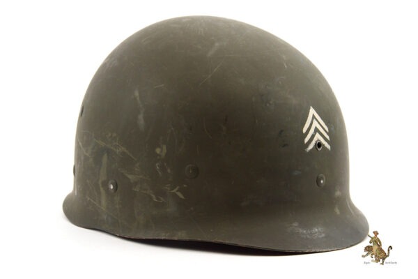 Early M1 St. Clair Low Pressure Liner and Fixed Bale Helmet - Image 16