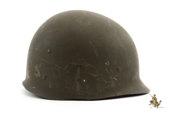 Early M1 St. Clair Low Pressure Liner and Fixed Bale Helmet - Image 17