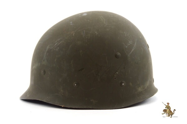 Early M1 St. Clair Low Pressure Liner and Fixed Bale Helmet - Image 19