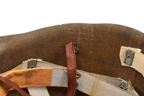 Early M1 St. Clair Low Pressure Liner and Fixed Bale Helmet - Image 26