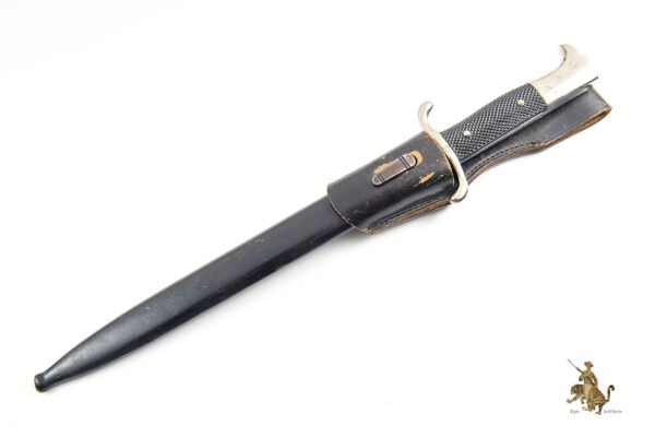 Long Fireman's Dress Bayonet - with Frog