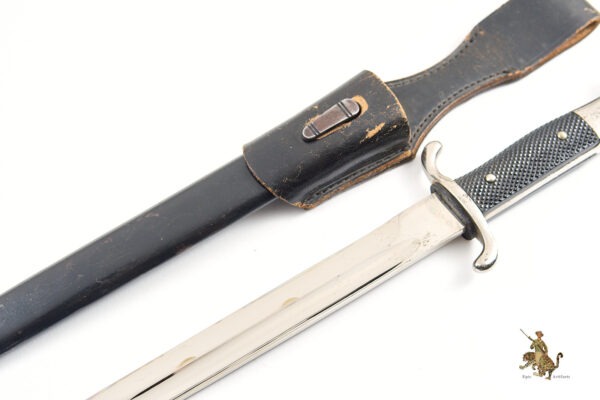 Long Fireman's Dress Bayonet - with Frog - Image 4