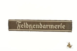 Cutdown Feldgendarmerie Semi-BeVo Cuff Title