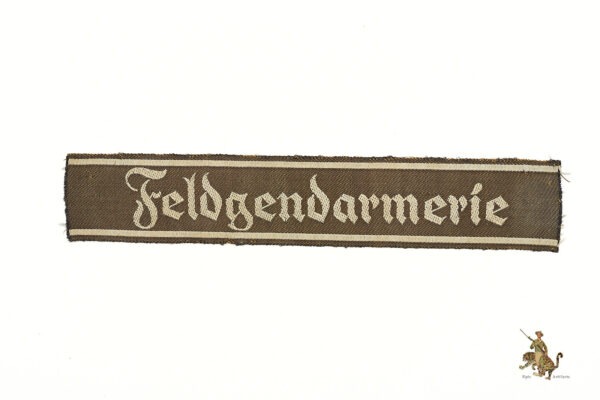 Cutdown Feldgendarmerie Semi-BeVo Cuff Title