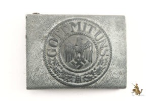 Heer Dress Buckle - Zinc