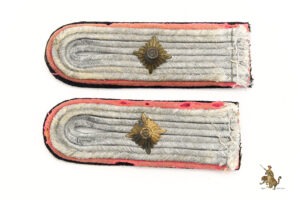 SS Panzer Oberleutnant Officer Shoulder Boards