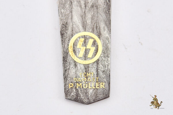 Himmler Damascus Letter opener - P. Müller - Image 4
