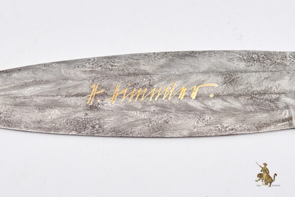 Himmler Damascus Letter opener - P. Müller - Image 5