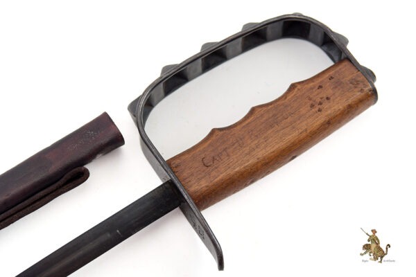 M1917 Trench Knife w/ Leather Sheath - LF&C
