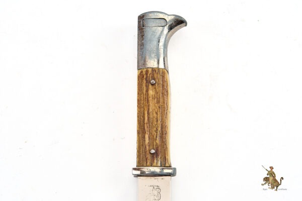 Heer Stag Grip Pioneer Bayonet w/ Frog - Image 9