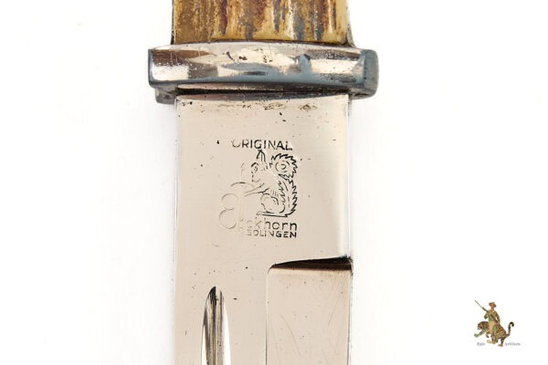Heer Stag Grip Pioneer Bayonet w/ Frog - Image 10