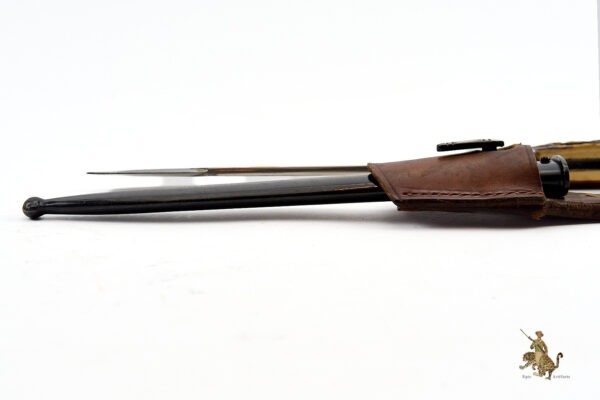 Heer Stag Grip Pioneer Bayonet w/ Frog - Image 11