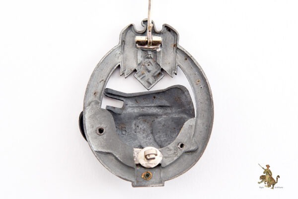 50 Engagement Panzer Badge in Silver - GB - Image 4