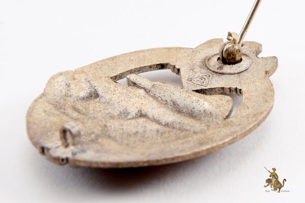 Panzer Assault Badge in Silver - Gablonz - Image 6
