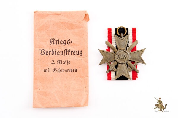 War Merit Cross with Swords 2nd Class & Packet