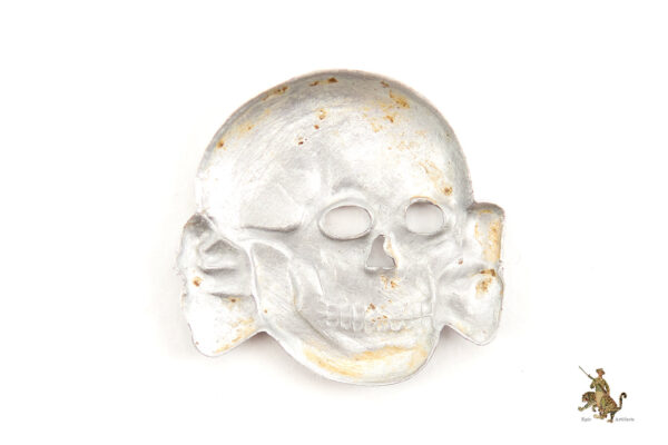 SS Visor Cap Skull - Aluminum - Image 3