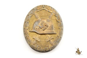 Gold Wound Badge - 107 - Carl Wild, Hamburg