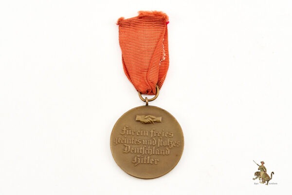 Hindenburg Hitler Commemorative Medal 1933 - Image 5